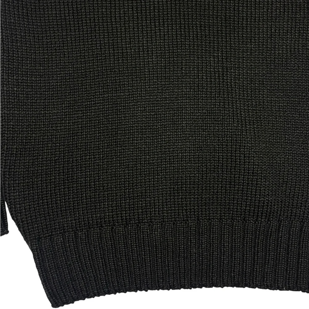 Dale of Norway Myking Nordic Merino Wool Black Chunky Knit Men’s Sweater L NEW - Picture 11 of 16
